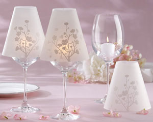 28084WineGlass_Shade_M Cherry Blossoms Vellum Wine Glass Shade