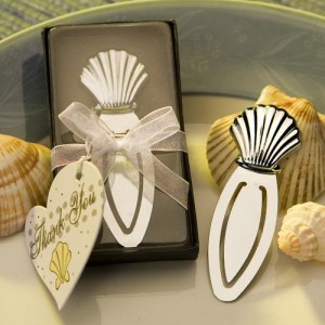 6429_med Chrome Seashell Bookmark