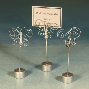 4711_med Butterfly Design Place Card Holders