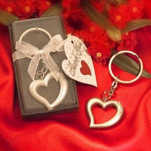 6408_med Heart Design Key Rings