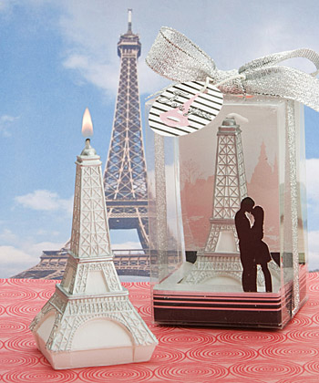 9451 Love In Paris Collection Eiffel Tower Candles