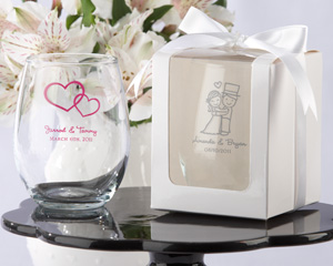 30009NA-Box_Steamless_Wed_M Stemless Wine Glass Gift Box (Set of 12)