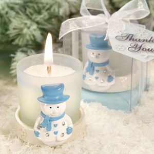 3991_med Snowman Candle Favors