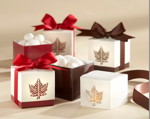 Screen shot 2011-09-12 at 11.26.10 AM "Autumn Elegance" Laser-Cut Fall Leaf Favor Box