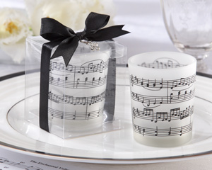 20121na_musicnotetealight_m candle wedding favors