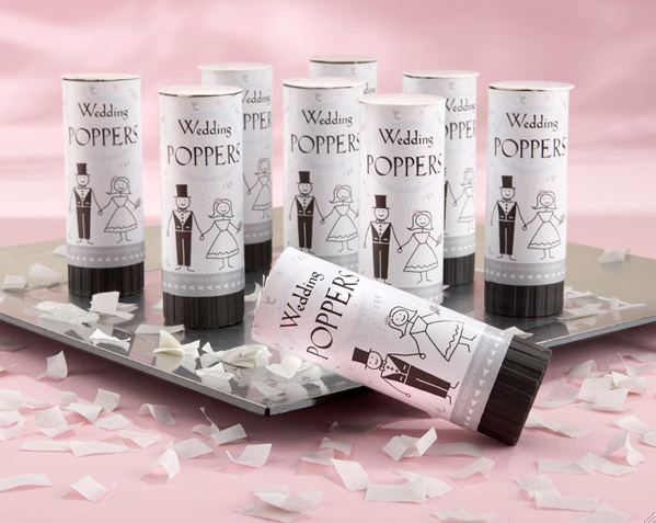 Wedding Favor Ideas That Show Your Fun-Loving Spirit "Have a Blast!" Biodegradable Celebratory Wedding Poppers