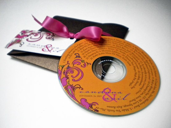Wedding Favor Ideas that Will Melt Their Heart Personalized CD Wedding Favor