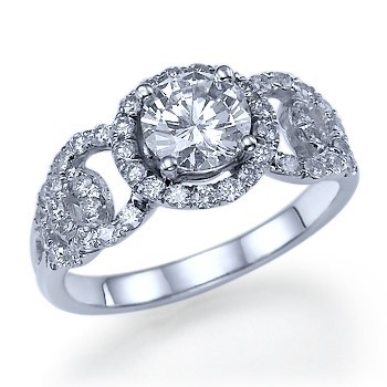 Celebrity Engagement Ring Styles Round Cut Engagement Ring