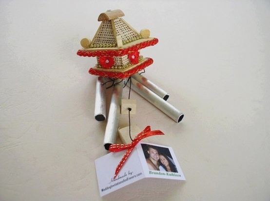 Whimsical Wedding Favor Ideas for Your Special Day Wind Chime Wedding Favor