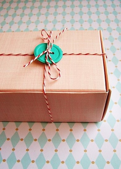 Cute as a Button Wrapping