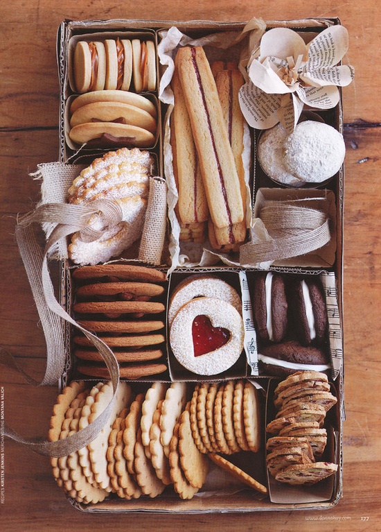 DIY Treat Boxes for Out of Town Wedding Guests Box of Cookies