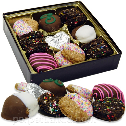 More Fun DIY Treats for Your Wedding Favor Bags and Boxes Drizzled Cookies
