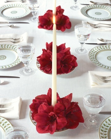 Red Flower Rings