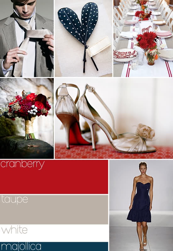Wedding Theme: 4th of July Red White and Blue Wedding