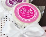 Sweet Sixteen (or 15) Personalized Lollipop Favors wedding favors