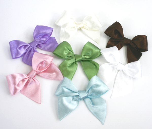 Satin Bows wedding favors