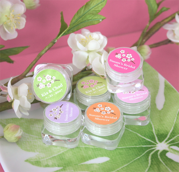 Cherry Blossom Hand Cream wedding favors