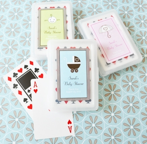Baby Shower Playing Cards wedding favors