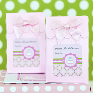 Sweet Shoppe Candy Boxes - Pink Cake wedding favors