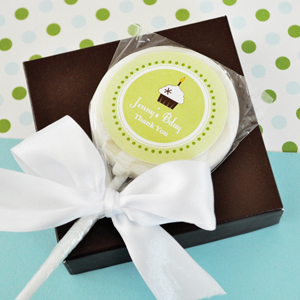Personalized Birthday Lollipop Favors wedding favors