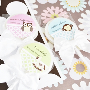 Baby Animals Personalized Lollipop Favors wedding favors