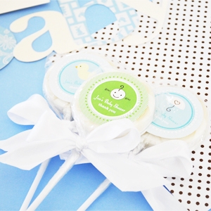 "Something Sweet" Baby Personalized Lollipop Favors wedding favors
