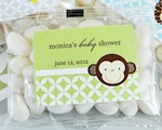 Baby Animal Personalized Jelly Bean Packs  wedding favors