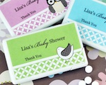 Personalized Baby Animal Mini Mint Favors wedding favors