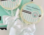 Personalized Lollipop Favors - Beach Party wedding favors