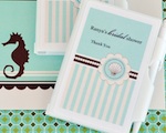 Personalized Notebook Favors - Beach Party wedding favors