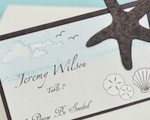 "Please Be Seeded" Starfish Plantable Seed Place Cards wedding favors