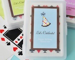 Personalized Birthday Playing Cards  wedding favors