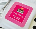 Personalized Birthday Apple Cider  wedding favors