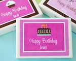 Personalized Birthday Gum Boxes  wedding favors