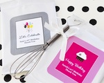 Personalized Birthday Lemonade + Optional Heart Whisk  wedding favors
