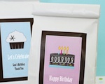 Personalized Birthday Muffin Mix  wedding favors