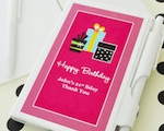 Personalized Birthday Notebook Favors  wedding favors