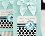Sweet Shoppe Candy Boxes - Blue Baby wedding favors