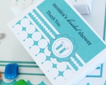 Personalized Gum Boxes - Something Blue  wedding favors