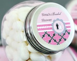 Personalized Candy Jars - Wedding Shower  wedding favors