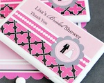 Personalized Mini Mint Favors - Wedding Shower  wedding favors