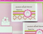 Personalized Gum Boxes - Pink Cake  wedding favors