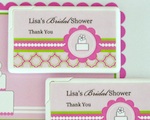 Personalized Mini Mint Favors - Pink Cake  wedding favors