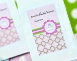 Personalized Sugar Cookie Mix - Pink Cake wedding favors