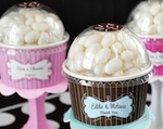 Personalized Candy Cupcake Favors wedding favors