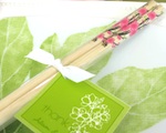 Cherry Blossom Chopsticks wedding favors