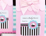 Sweet Shoppe Candy Boxes - Cupcake Party wedding favors