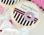 Personalized Lollipop Favors - Cupcake Party wedding favors