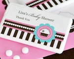 Personalized Mini Mint Favors - Cupcake Party wedding favors