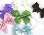 Satin Bows wedding favors